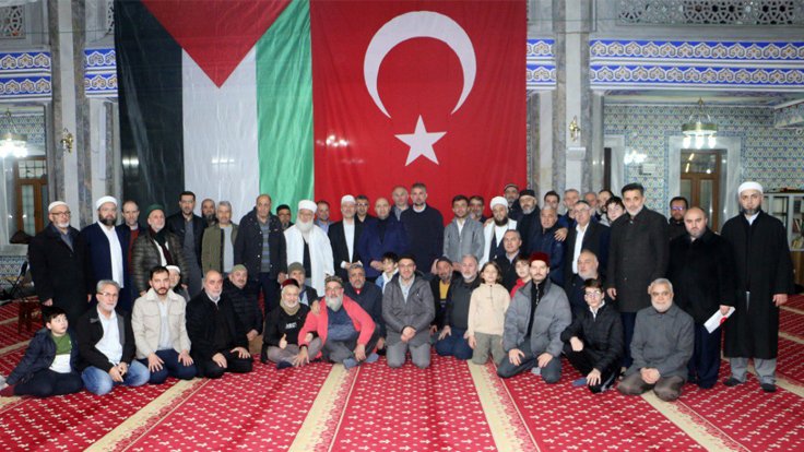 THE HAND OF BROTHERHOOD REACHING OUT FROM BAYRAMPAŞA TO GAZA