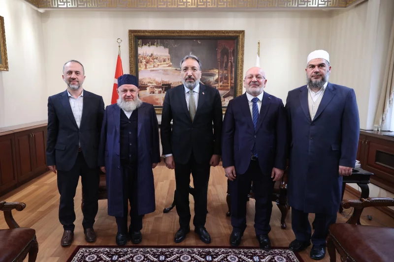 DİYANET İŞLERİ BAŞKANIMIZI MAKAMIMDA ZİYARET ETTİK